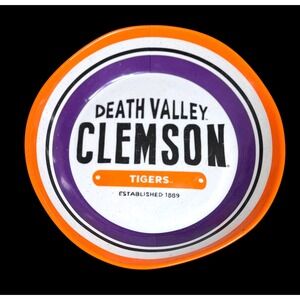 Clemson Tigers Death Valley Bowl Dish Orange Purple White College‎ Football